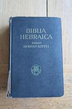 Biblia Hebraica edidit Rudolf Kittel, Ophalen of Verzenden, Gelezen, Christendom | Protestants
