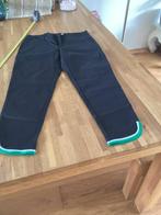 Kaffe zwarte broek mt 38 met bies, Maat 38/40 (M), Zwart, Ophalen of Verzenden, Zo goed als nieuw