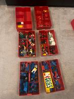 Rode LEGO opbergbakken stapelbaar - keuze voor LEGO erbij, Ophalen, Gebruikt, Lego