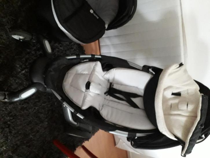 Kinderwagen combi+reismand, Kinderen en Baby's, Kinderwagens en Combinaties, Zo goed als nieuw, Combiwagen, Overige merken, Luchtbanden