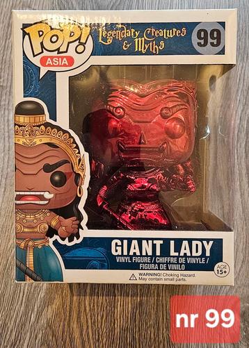 Funko Pop! Asia - Giant Lady #99 beschikbaar voor biedingen