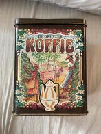 Antiek de Gruyter koffie blikje, Ophalen of Verzenden, Koffie