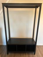 HEMNES open kledingkast zwart IKEA., Huis en Inrichting, Kasten | Kledingkasten, Ophalen, Zo goed als nieuw, 50 tot 75 cm, 150 tot 200 cm