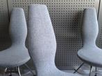 Set van 3x Variér (Stokke) Date (Lichtgrijs), Prachtig!, Huis en Inrichting, Stoelen, Metaal, Drie, Ophalen of Verzenden, Zo goed als nieuw