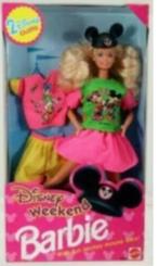 1993 BARBIE EURO DISNEY WEEKEND NRFB, Verzamelen, Poppen, Ophalen of Verzenden, Nieuw, Fashion Doll