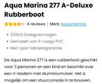 Aqua marina rubberboot, Watersport en Boten, Suppen, SUP-boards, Zo goed als nieuw, Ophalen