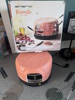 Emerio pre bake pizzarette (8 persoons), Witgoed en Apparatuur, Gourmetstellen, Ophalen, Zo goed als nieuw, 4 t/m 7 personen