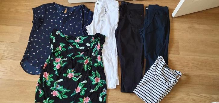 PAKKET met KLEDING..maat m...INCL NIEUWE PROMISS BROEK!, Kleding | Dames, Dames-kledingpakketten, Gedragen, Maat 38/40 (M), Ophalen of Verzenden