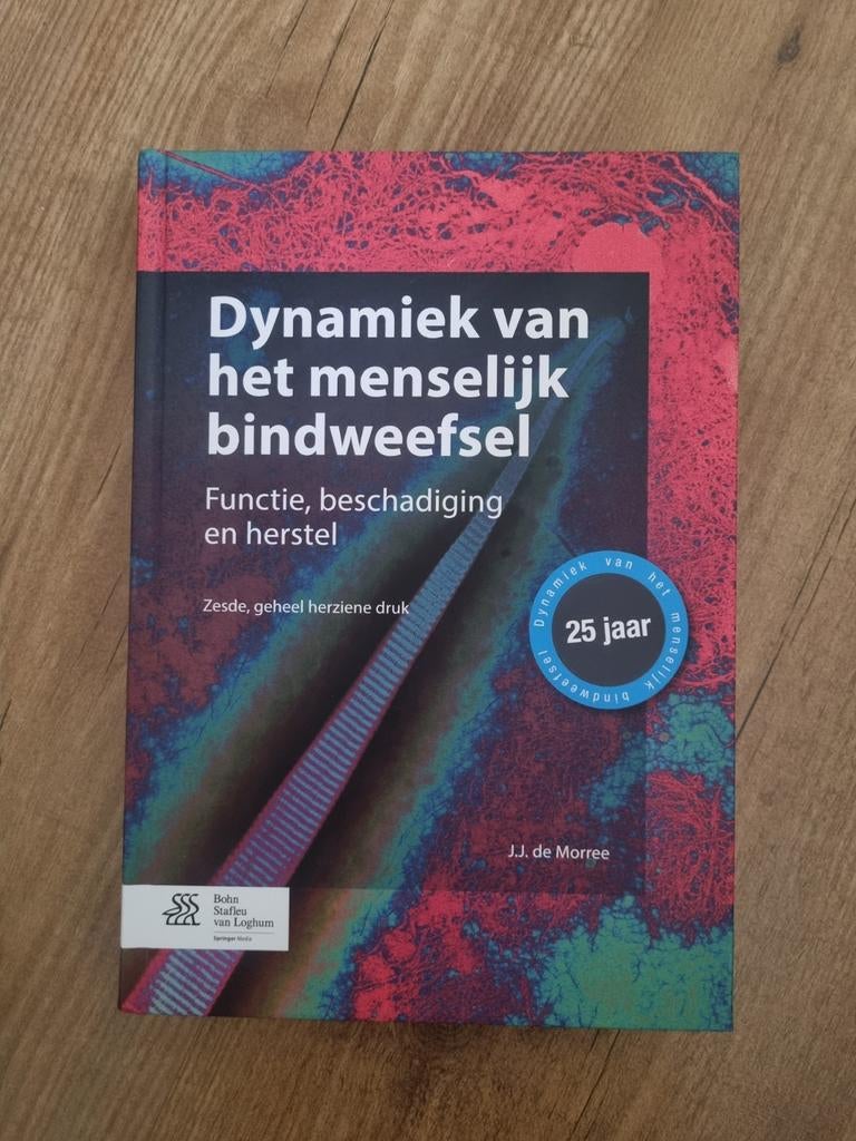 Dynamiek van het menselijk bindweefsel fysiotherapie, Ophalen of Verzenden, Zo goed als nieuw, Natuurwetenschap