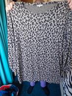 Tuniek met grijs/zwart print maat xxxl, Ophalen of Verzenden, Nieuw, Maat 46/48 (XL) of groter, Zwart