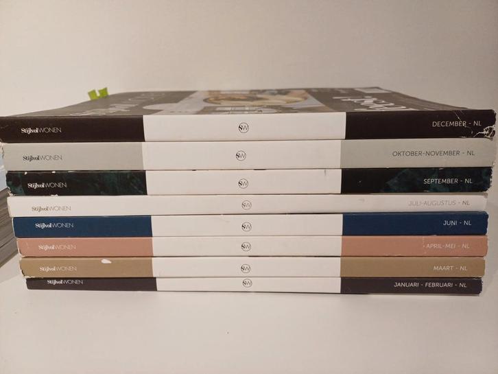 Stjjlvol Wonen - Collectie 2017-2021, Boeken, Tijdschriften en Kranten, Overige typen, Ophalen of Verzenden
