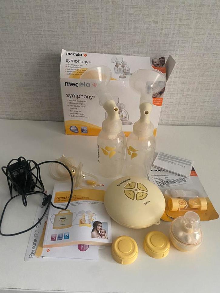 Medela Symphony Borstkolf - Zo goed als nieuw, Kinderen en Baby's, Babyvoeding en Toebehoren, Zo goed als nieuw, Borstkolf, Ophalen of Verzenden