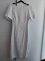 H&M Ecru witte midi jurk maat 38 / 40, Maat 38/40 (M), H&M, Verzenden, Wit