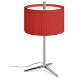 Vibia Plis Table/tafel Vintage Lamp Small Chrome ZONDER KAP, Minder dan 50 cm, Gebruikt, Ophalen of Verzenden, Metaal