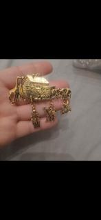 Ark van noah broche, Ophalen of Verzenden, Nieuw, Zilver, Overige materialen