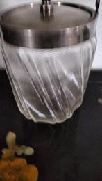 Koekjespot antiek Fries draadglas, Antiek en Kunst, Antiek | Glas en Kristal, Ophalen of Verzenden