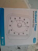 Yunbaoit Timer - Visuele Timer 60 Minuten, Ophalen of Verzenden, Nieuw, Analoog, Wekker of Tafelklok