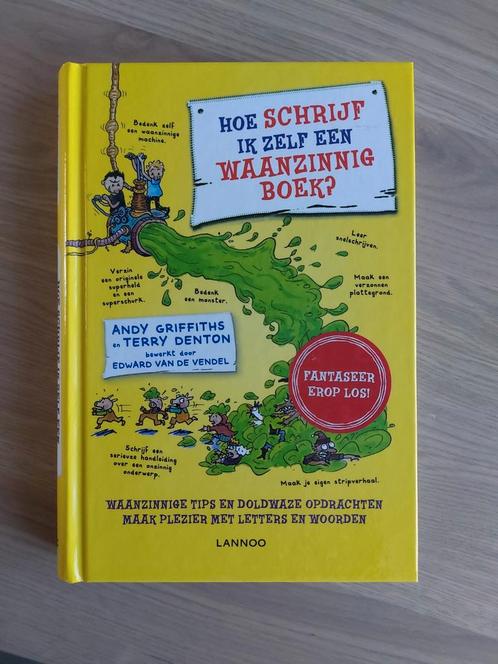 Terry Denton - Hoe schrijf ik zelf een waanzinnig boek?, Boeken, Kinderboeken | Jeugd | onder 10 jaar, Zo goed als nieuw, Ophalen of Verzenden