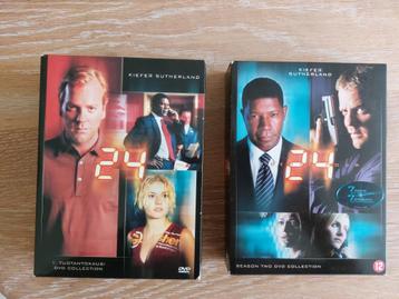 DVD boxen complete serie 24 en CSI: Miami  beschikbaar voor biedingen
