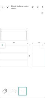 Maxaro modulo zijpanelen hoogglans wit, Doe-het-zelf en Verbouw, Ophalen, Nieuw, Wastafel