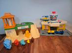 Fisher price vintage dierentuin en vliegveld, Ophalen of Verzenden, Gebruikt, Speelset