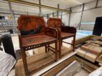 Antieke chinese stoelen 2x, Ophalen of Verzenden