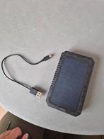 Powerbank solar/bekabeld, Ophalen of Verzenden, Zo goed als nieuw