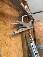 8 STUKS AFREIBALK ALU 60 X 30MM | 1,65 TOT 3,3 METER, Ophalen of Verzenden, Zo goed als nieuw, IJzer