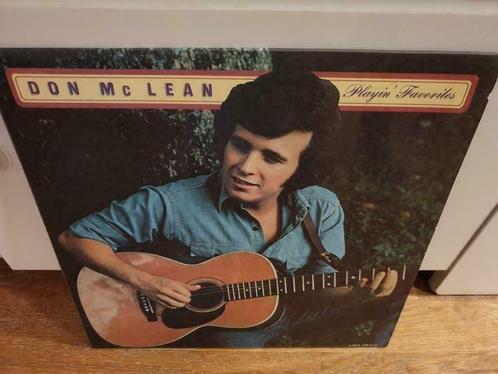LP Don McLean - Playin' Favorites (Album, 1973), Cd's en Dvd's, Vinyl | Country en Western, Gebruikt, Ophalen of Verzenden