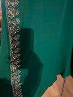 Groene marokaanse  Galajurk maat lmet Borduurwerk, Galajurk, Maat 42/44 (L), Ophalen of Verzenden, Zo goed als nieuw