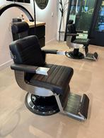 Gharieni Barber chair heros, black upholstery 2 stuks
