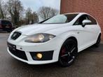 Seat Leon 1.4 TSI FR Facelift/ LEER/ 17" FR/ 5 Drs/ 125 PK !, Auto's, 125 pk, 4 cilinders, Leon, Wit