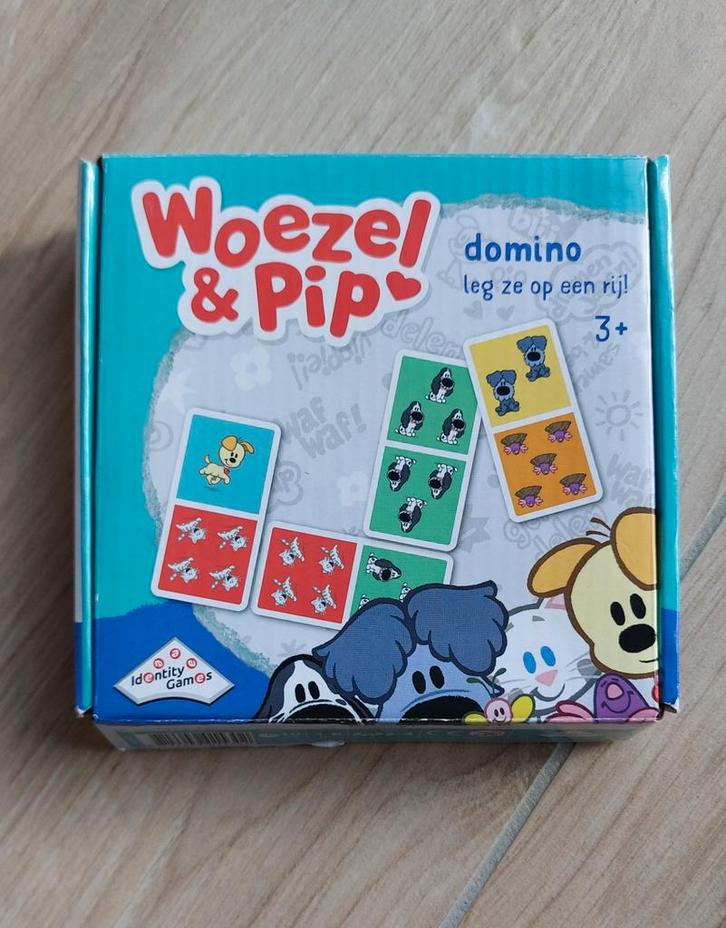 Woezel en Pip Domino Spel, Kinderen en Baby's, Speelgoed | Overig, Zo goed als nieuw, Jongen of Meisje, Ophalen