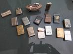 verzameling zippo (achtige) aanstekers, Ophalen of Verzenden, Gebruikt, Aansteker