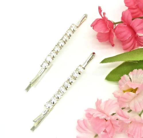 Luxe strass steen schuifspelden., Sieraden, Tassen en Uiterlijk, Overige Accessoires, Nieuw, Ophalen of Verzenden