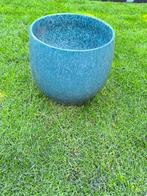 Bloempot, Rond, Ophalen of Verzenden, Zo goed als nieuw, Minder dan 25 cm