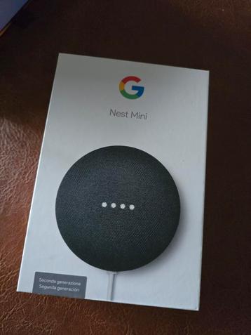 Google Nest Mini 2e generatie - Nieuwstaat beschikbaar voor biedingen