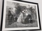 Paul-Armand Girardet - La vraie mère, Antiek en Kunst, Kunst | Etsen en Gravures, Ophalen of Verzenden