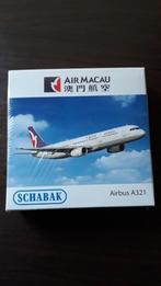 Air Macau Airbus A321 1/600 schaalmodel vliegtuig Schabak, Nieuw, Ophalen of Verzenden, Schaalmodel