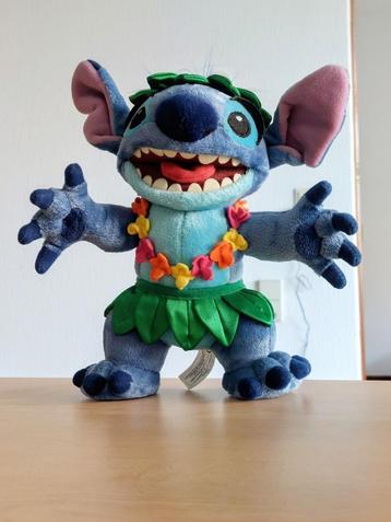 Originele Disney Stitch Knuffel - Hawaïaanse Hula Danser - D beschikbaar voor biedingen