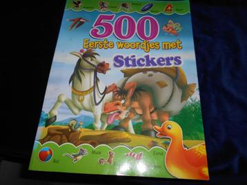 500 Eerste woordjes met stickers, slechts 0,99. beschikbaar voor biedingen