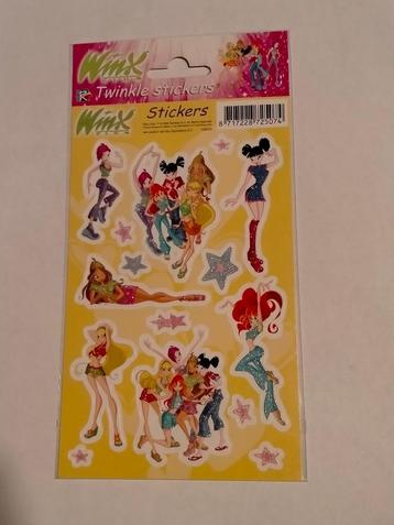 Winx Club Twinkle stickers vintage stickervel tv tekenfilm 