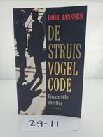 De Struisvogelcode - Roel Janssen, Ophalen of Verzenden, Gelezen, Roel Janssen, Nederland