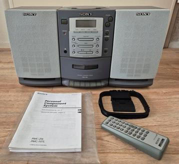 Sony PMC-20L radio/casette/CD beschikbaar voor biedingen