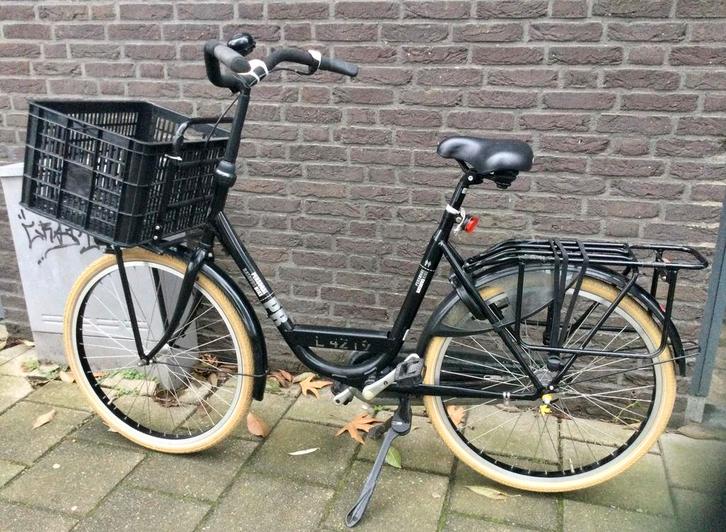 Batavus transportfiets, zo goed als nieuw, Fietsen en Brommers, Fietsen | Dames | Moederfietsen, Zo goed als nieuw, Batavus, 53 tot 56 cm