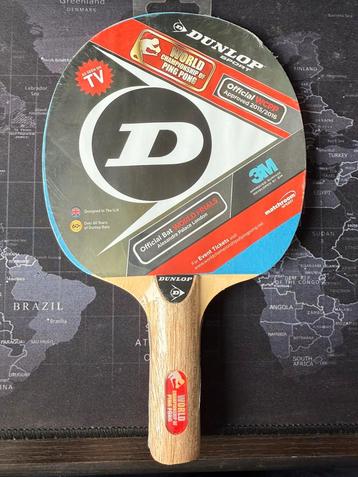 Ping pong batje blauw schuurpapier beschikbaar voor biedingen
