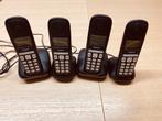Gigaset dect telefoons set van 4, Telecommunicatie, Vaste telefoons | Handsets en Draadloos, Ophalen, Zo goed als nieuw, 3 handsets