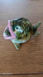 Vintage Keramiek Asbak ( beeld,decoratie))Vis - Jaren '50, Ophalen of Verzenden, Gebruikt