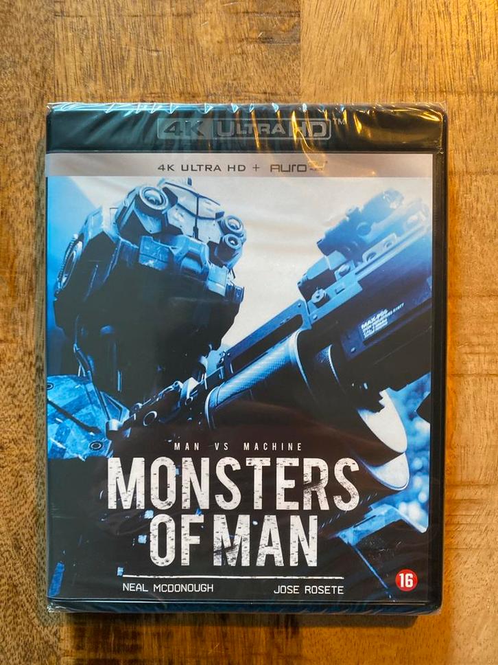 Monsters of Man 4K UHD - Nieuw!, Cd's en Dvd's, Dvd's | Science Fiction en Fantasy, Nieuw in verpakking, Science Fiction, Vanaf 16 jaar