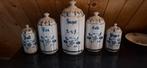 5-delige Saksische Voorraadpotten Set, Antiek en Kunst, Ophalen